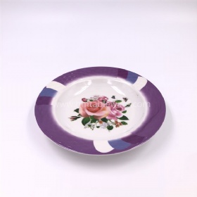 Africa hot selling plastic melamine deep salad plate with printing